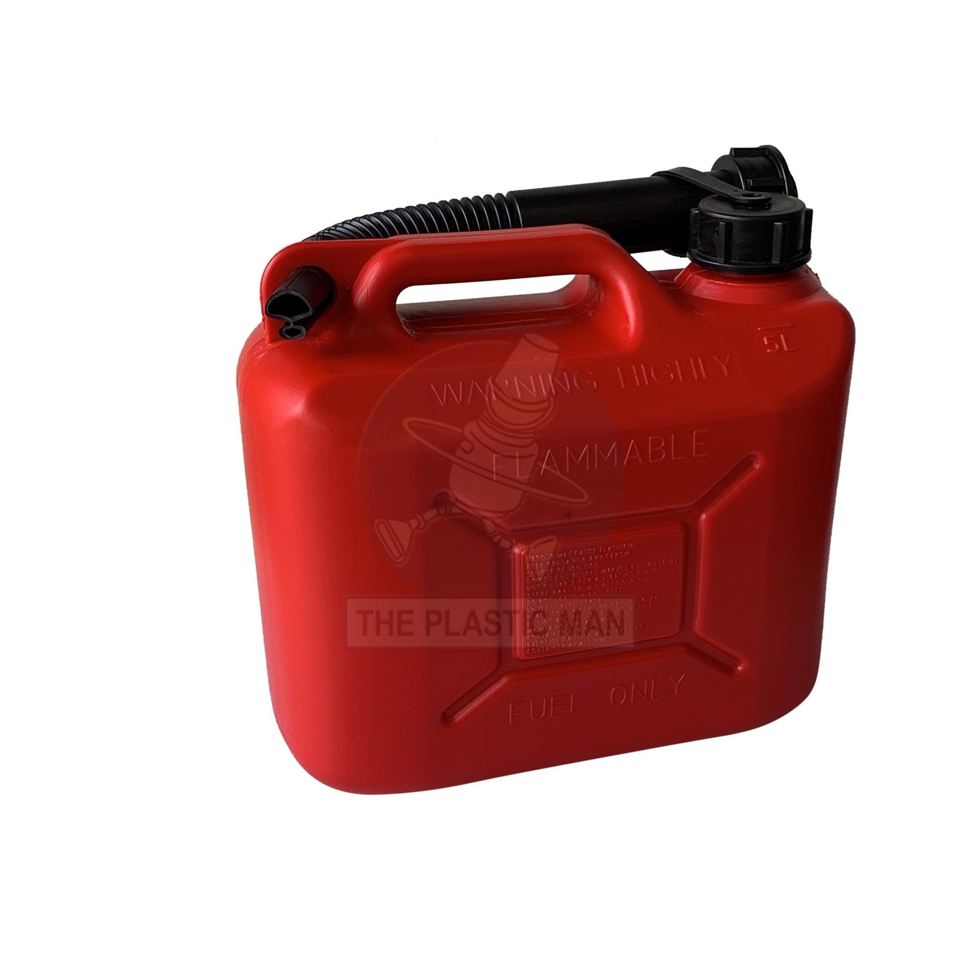 Fuel Container Petrol 5L - Fuelp5 Bottles Drums & Jerry Cans