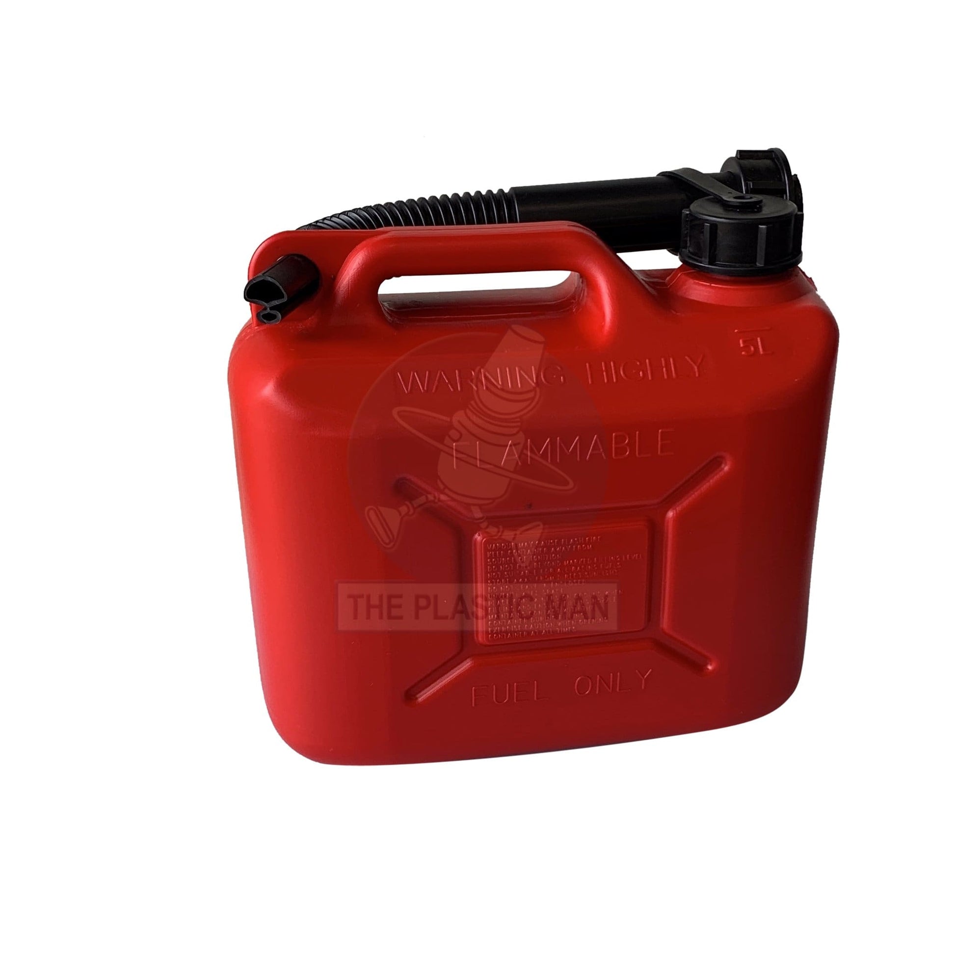 Fuel Container Petrol 5L - Fuelp5 Bottles Drums & Jerry Cans