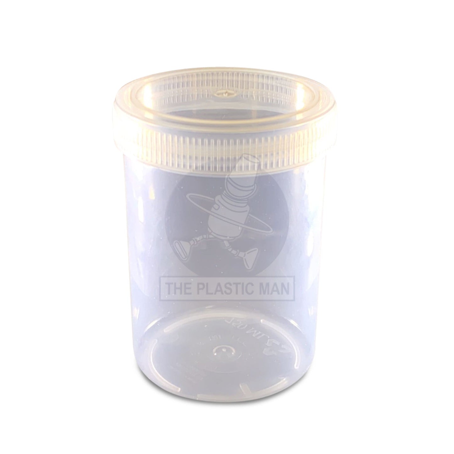 Jar And Ribbed Lid 750Ml - Jarc750 Buckets & Jars