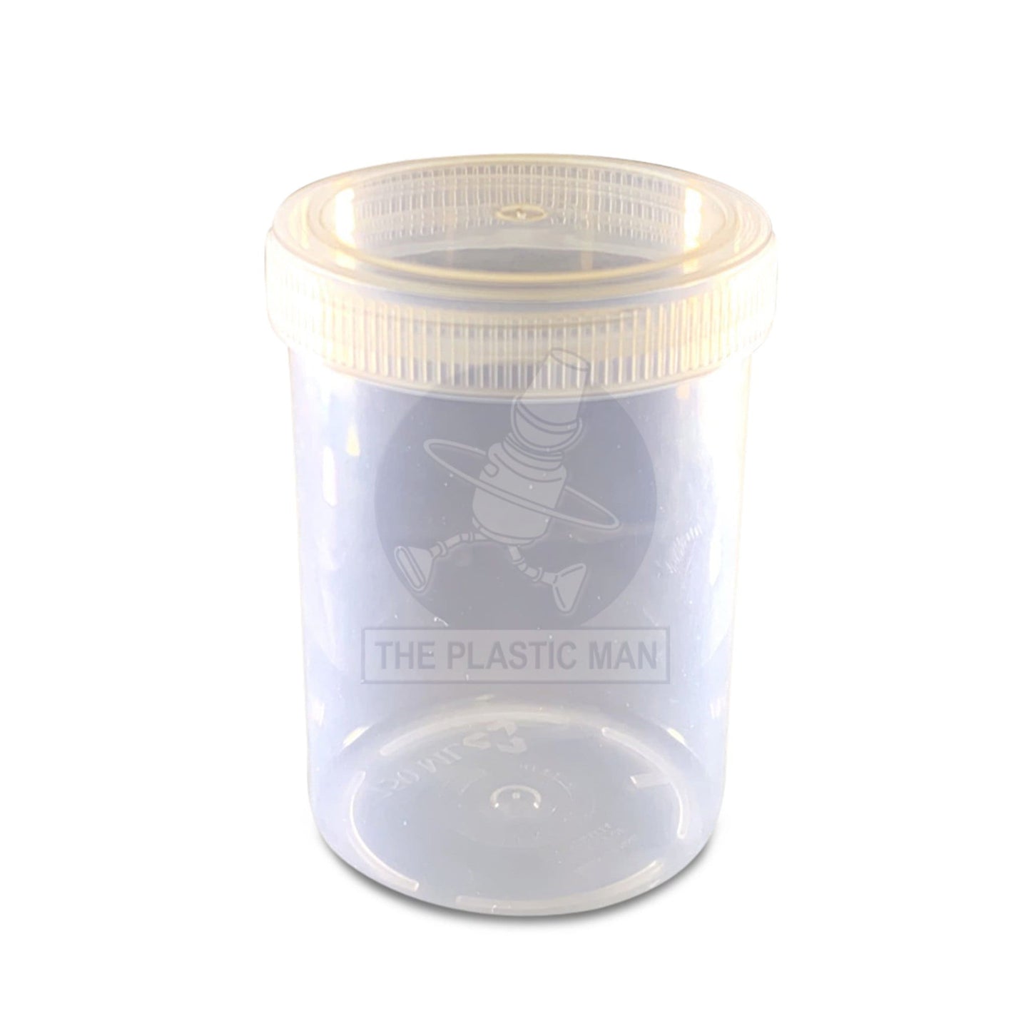 Jar And Ribbed Lid 750Ml - Jarc750 Buckets & Jars