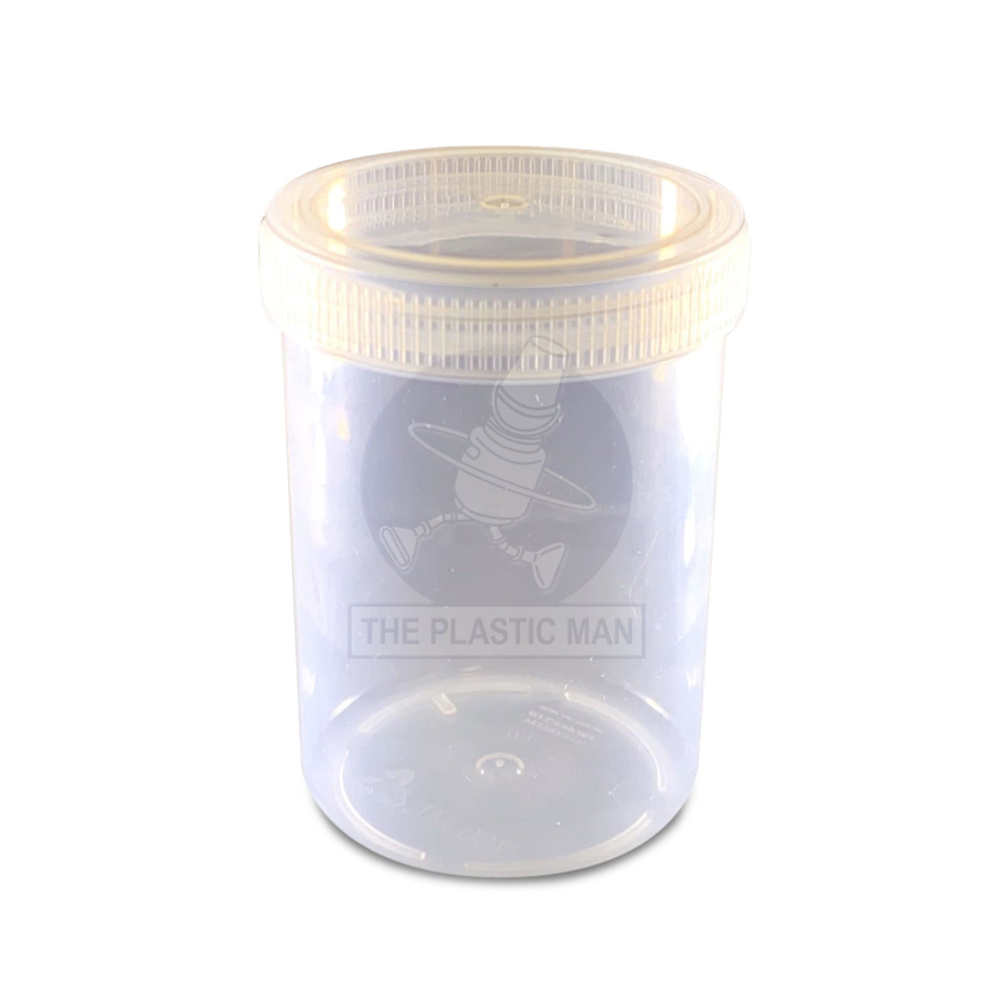 Jar And Ribbed Lid 750Ml - Jarc750 Buckets & Jars