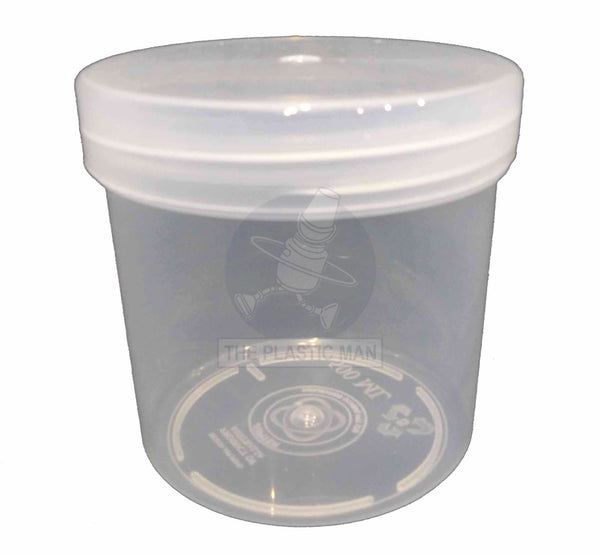 Jar And Smooth Lid 500Ml - Jarsm500 Buckets & Jars