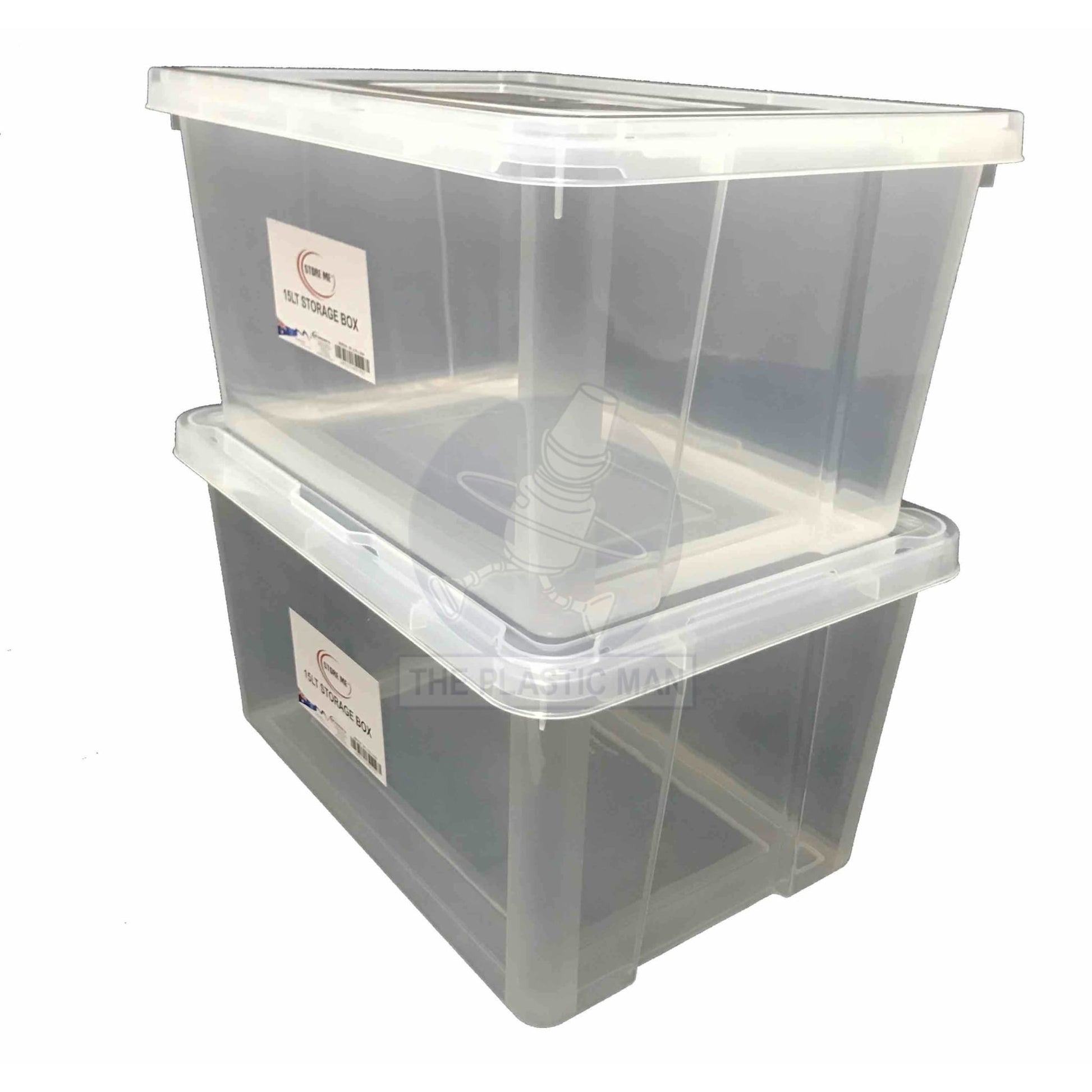 Storage Box Rectangle Medium 15Lt - Sbrecm Storage Boxes & Crates